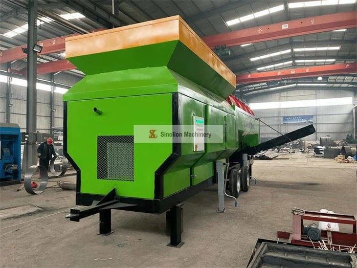 MTS1550 Large Mobile Compost Trommel Screen