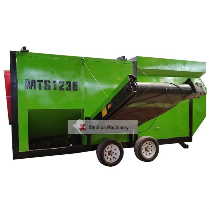 Vibration Topsoil Screener